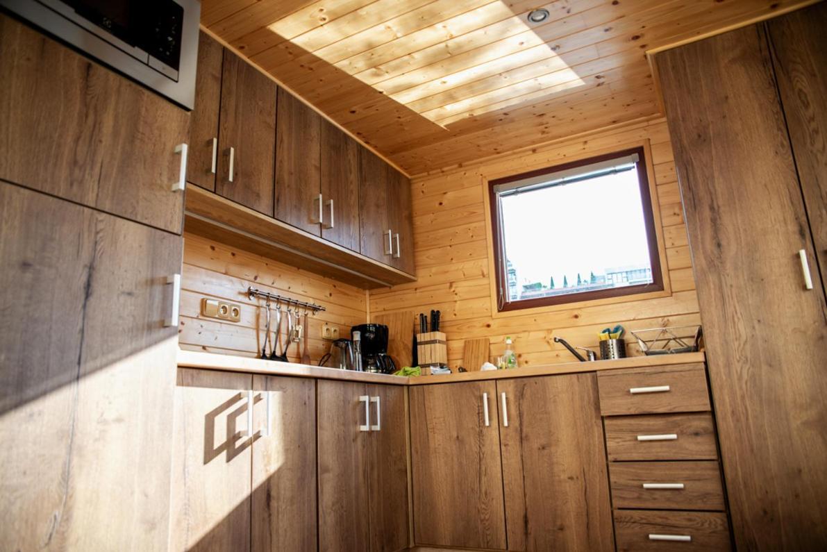 Hotel Houseboat Bonanza Praga Esterno foto